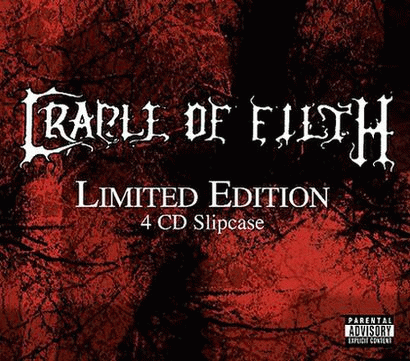 Cradle Of Filth : Limited Edition 4 CD Slipcase